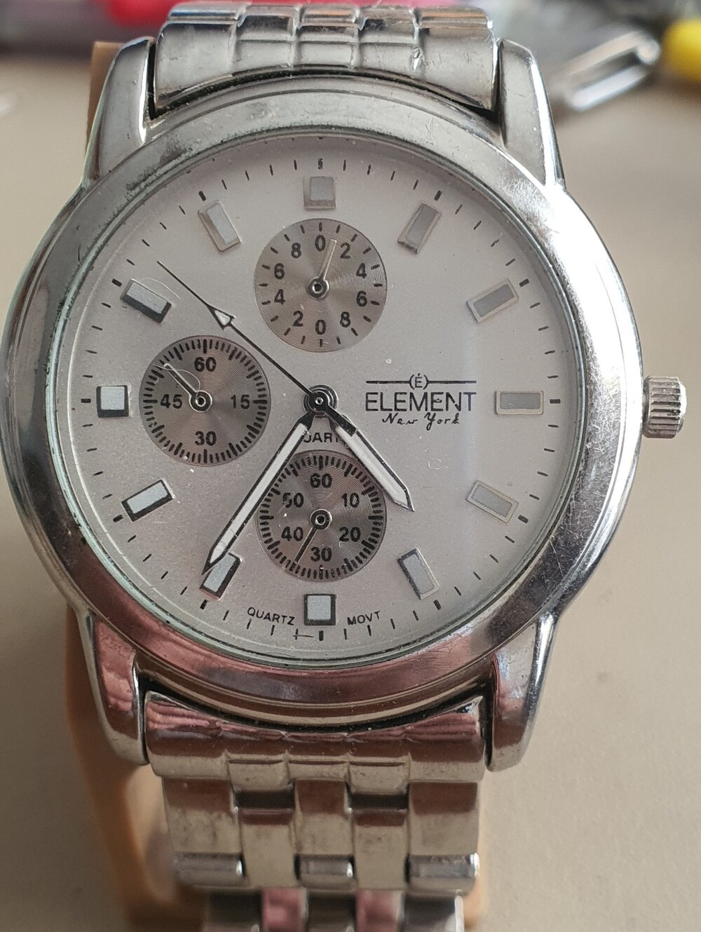 10/$20 Element New York Stainless Steel Men's Watch